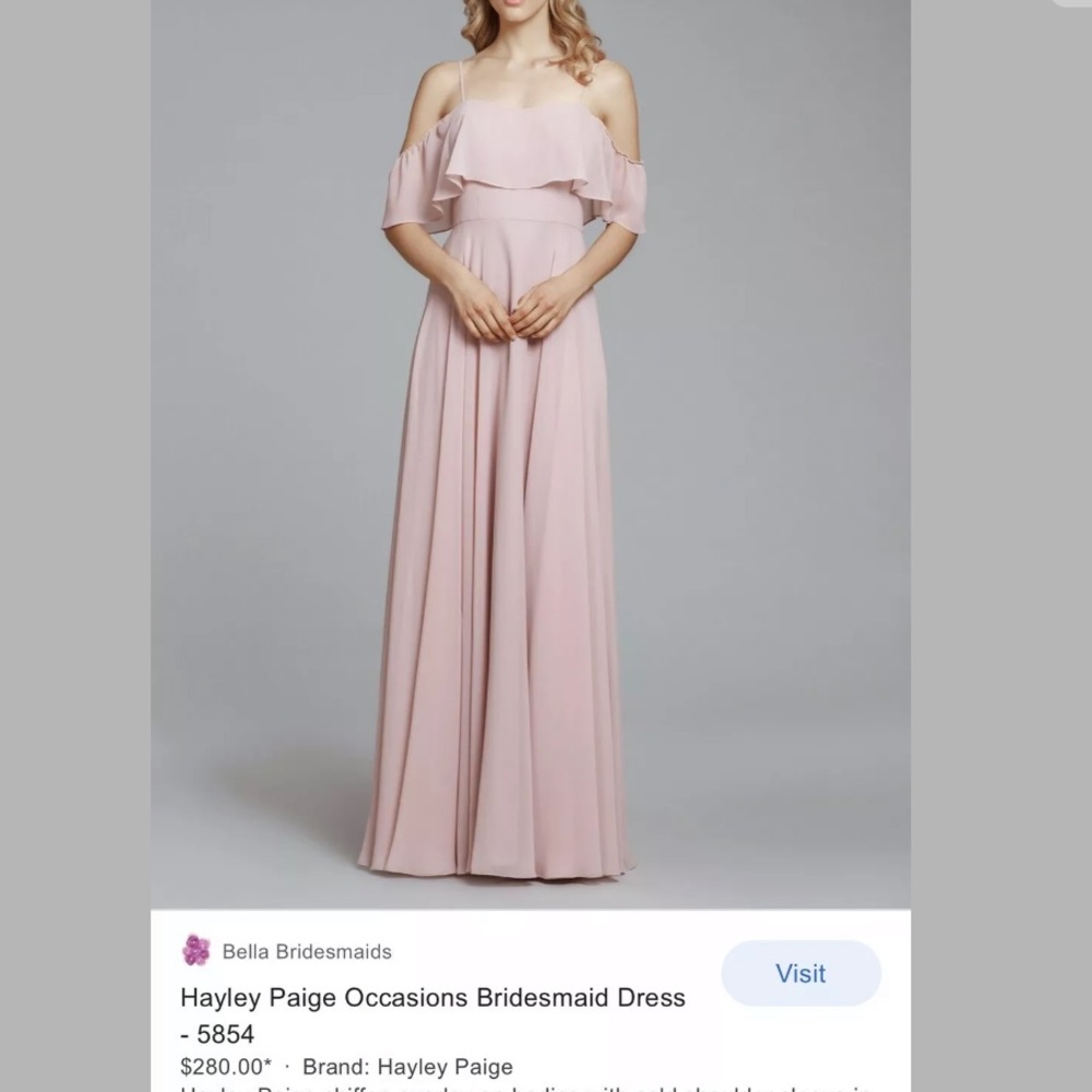 Hayley Paige 5854 Dress - Picture 6 of 13